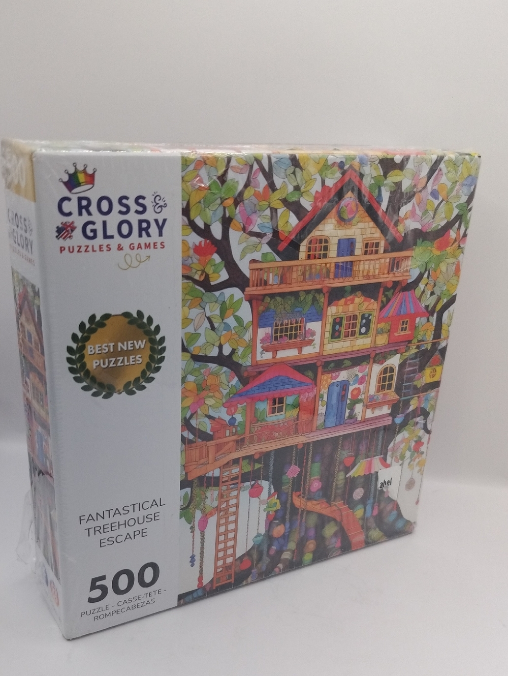 Fantastical Treehouse Escape Jigsaw Puzzle 500 Pieces, Age 7+, New *Box Damage* - Picture 3 of 13